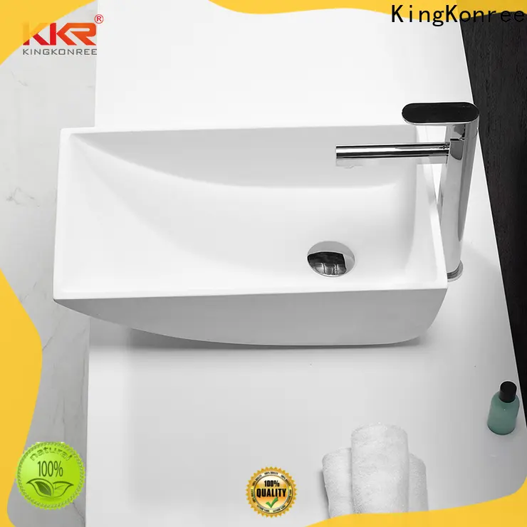 KingKonree best quality bathroom countertops and sinks supplier for home 1