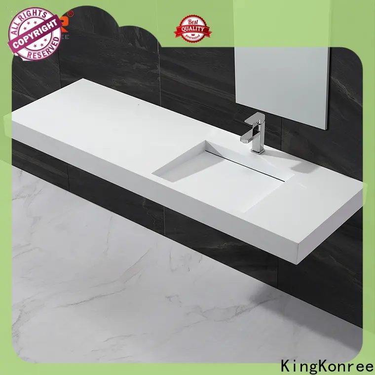 KingKonree wall mount lavatory sink design for toilet 1