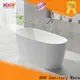 KingKonree durable artificial stone bathtub free design for shower room1 1