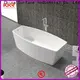 KingKonree artificial stone bathtub at discount for shower room 1