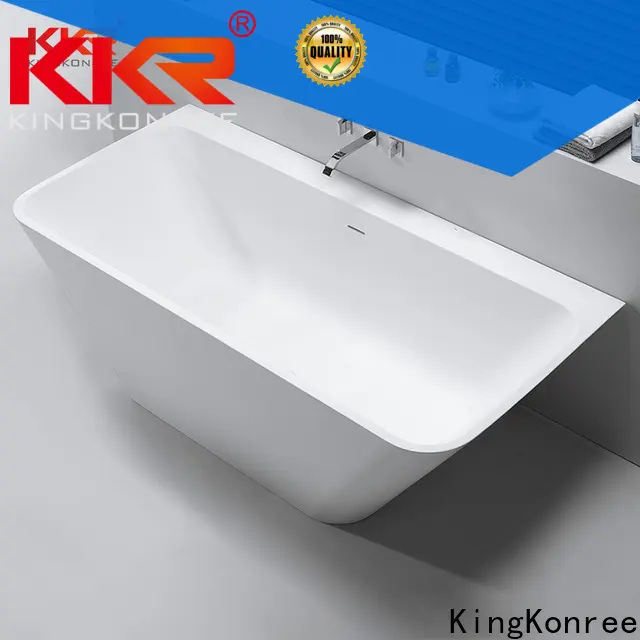 KingKonree solid surface bathtub OEM for bathroom1 1