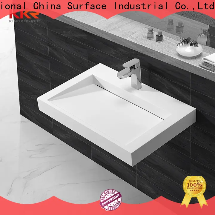 KingKonree wall hung washbasin supplier for home1 1