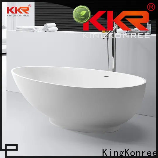 KingKonree hot-sale corner tub free design for shower room 1