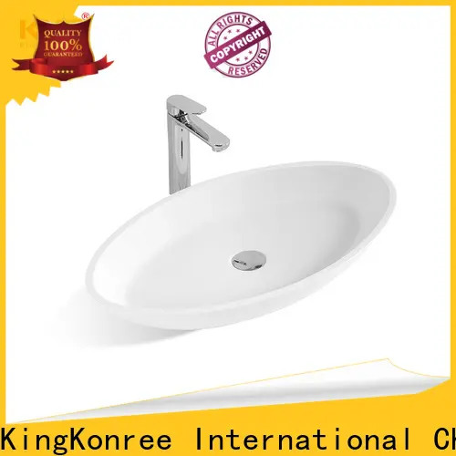 KingKonree best quality small countertop basin manufacturer for room 1