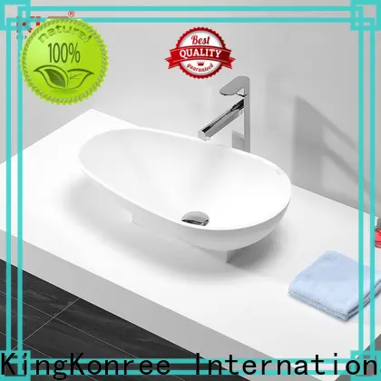 KingKonree black small countertop basin supplier for restaurant 1