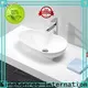 KingKonree black small countertop basin supplier for restaurant 1