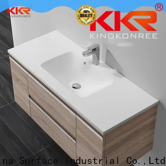 KingKonree stable small basin cabinet design for motel 1
