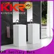 KingKonree black freestanding basin design for motel 1