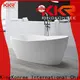 finish solid surface freestanding tub OEM for hotel 1