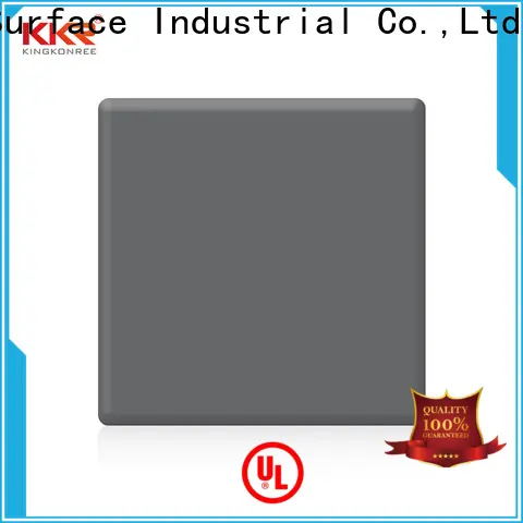 KingKonree soild solid surface sheets manufacturer for hotel 1
