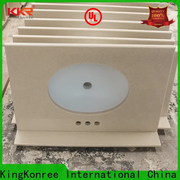 quality washroom countertop customized for home 1
