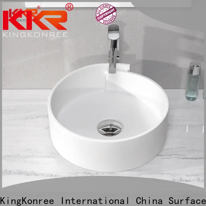 KingKonree approved table top wash basin design for hotel 1
