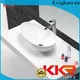 KingKonree top mount bathroom sink at discount for hotel 1