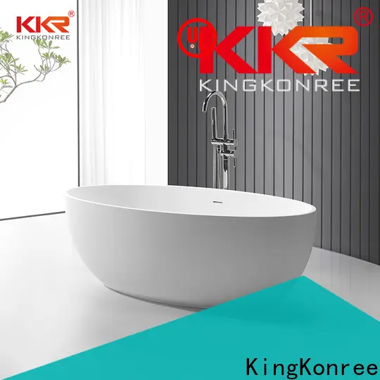 KingKonree hot selling freestanding soaking bathtub supplier for bathroom 1