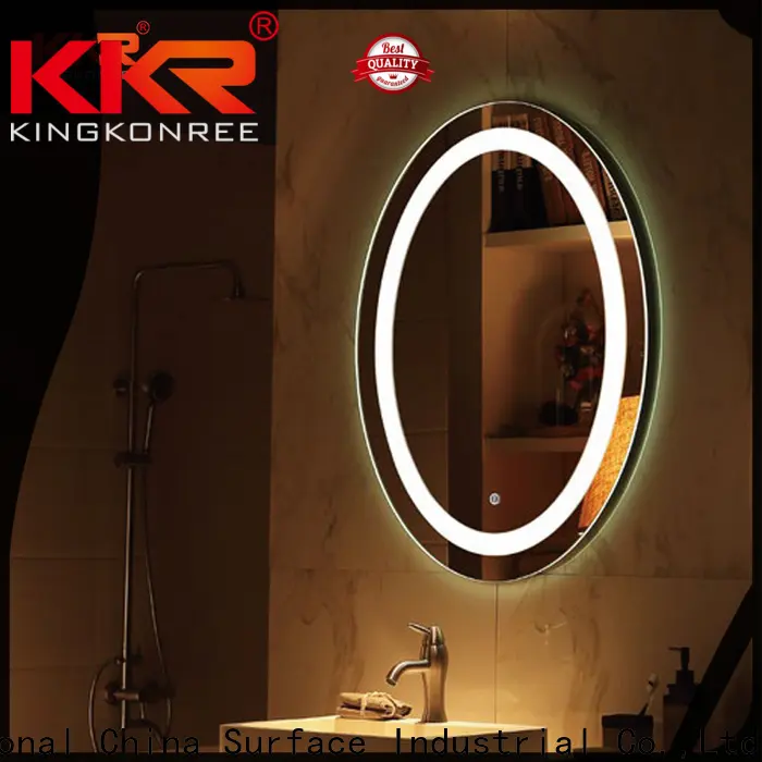 KingKonree royal unique bathroom mirrors manufacturer for toilet 1