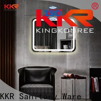 KingKonree led make up mirror customized design for hotel1 1