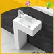 KingKonree marble basin stands for bathrooms design for hotel 1