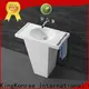 KingKonree freestanding pedestal sink customized for motel3 1