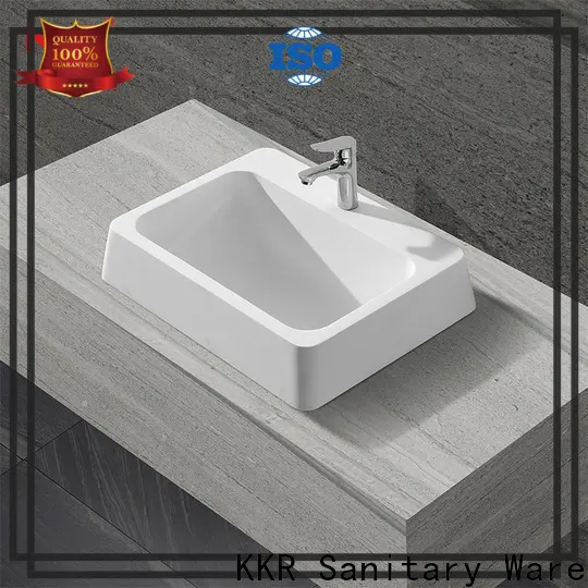 KingKonree black small countertop basin manufacturer for hotel 1