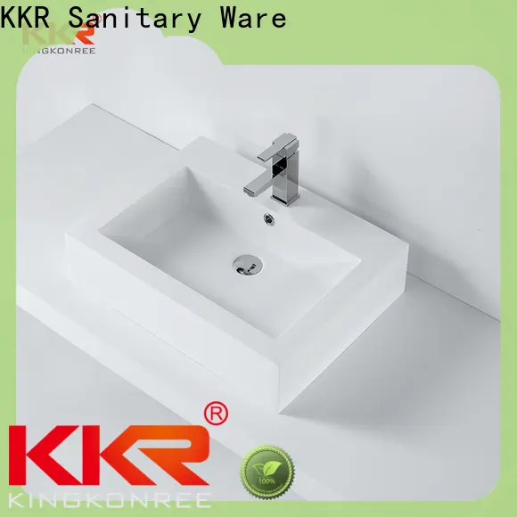 surface square countertop sink supplier for hotel 1