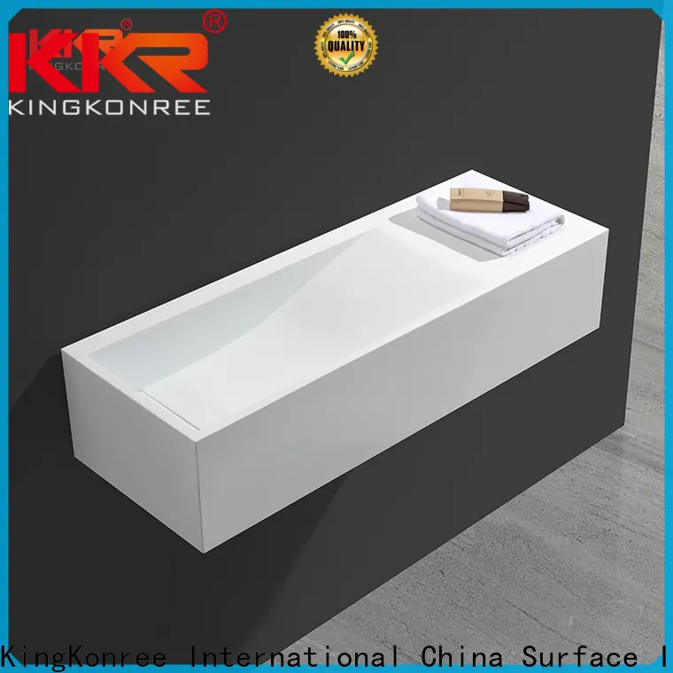 KingKonree 18 wall mount sink design for toilet 1