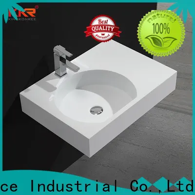 KingKonree 18 inch wall mount sink manufacturer for toilet 1