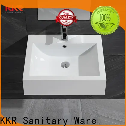 KingKonree round wall hung basin design for bathroom 1