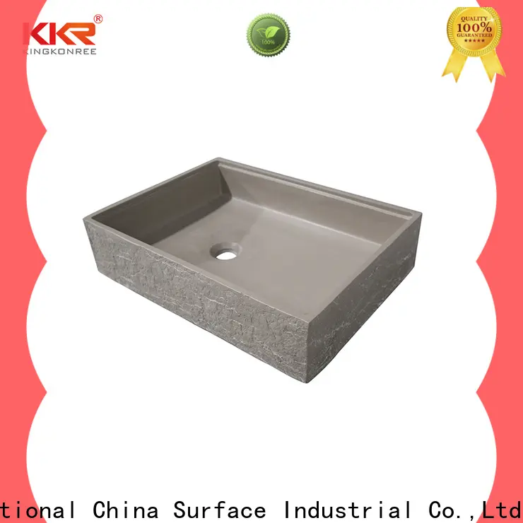 KingKonree approved bathroom countertops and sinks at discount for hotel 1