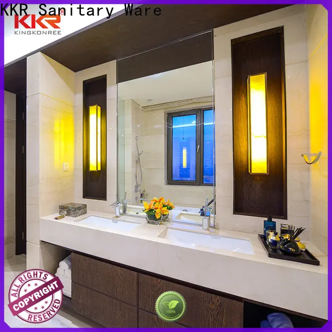 KingKonree market discount vanity tops manufacturer for hotel 1