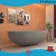 KingKonree stone bathtub free design for family decoration2 1