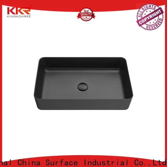 KingKonree above counter vessel sink customized for room 1