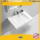 KingKonree new arrival narrow wall mount sink customized for hotel 1