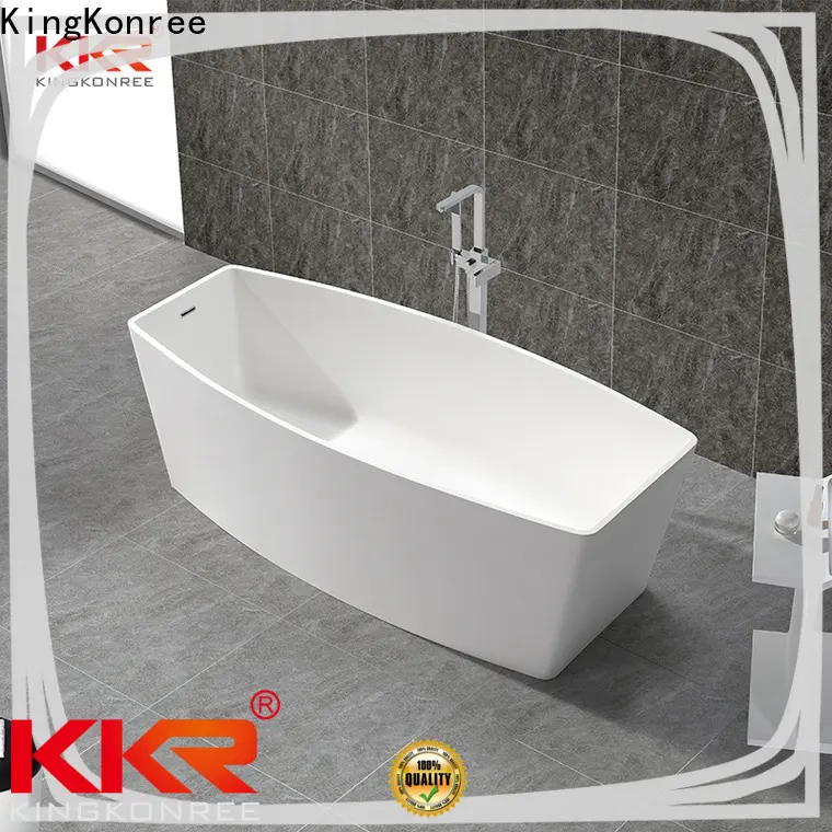 KingKonree finish square bathtub free design for family decoration 1
