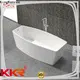 KingKonree finish square bathtub free design for family decoration 1