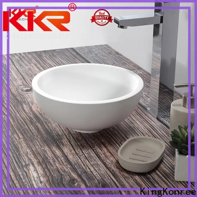 KingKonree bathroom countertops and sinks supplier for hotel3 1