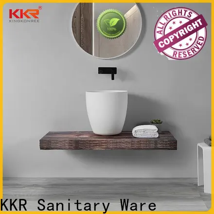 KingKonree sanitary ware above counter vessel sink manufacturer for hotel 1