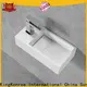 wall hung wall hung basin with towel rail sink for home 1