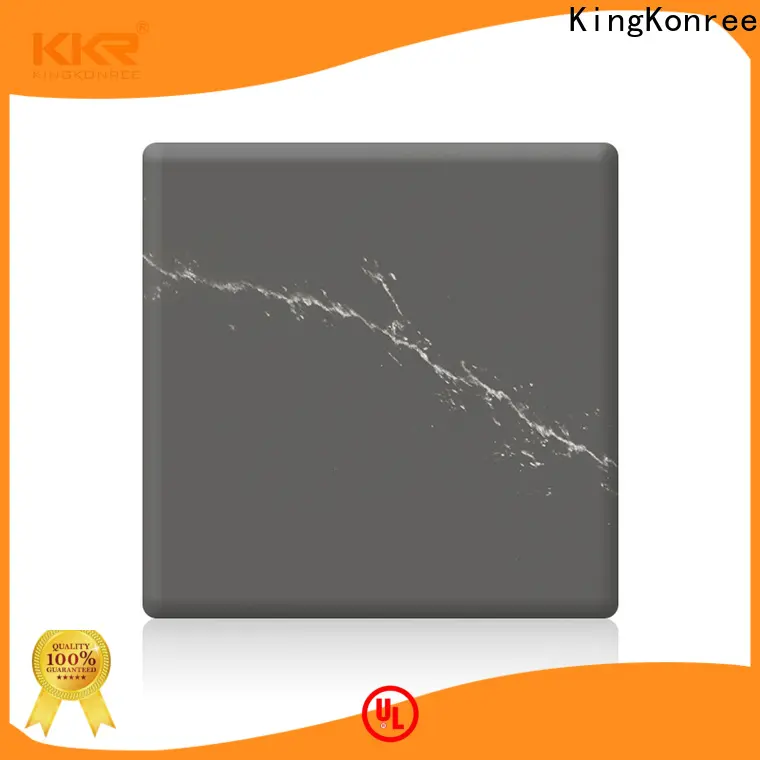 KingKonree newly solid surface sheets for sale directly sale for hotel 1