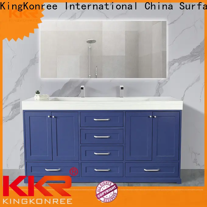 KingKonree approved bathroom vanity cabinet supplier for home 1