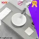 KingKonree elegant small countertop basin supplier for restaurant 1