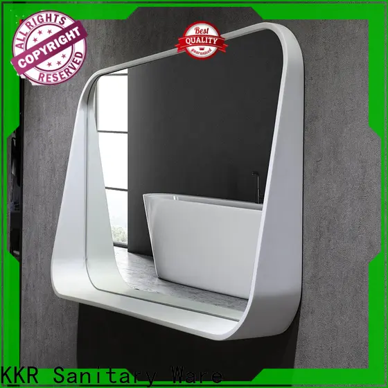 artificial custom bathroom mirrors supplier for home 1