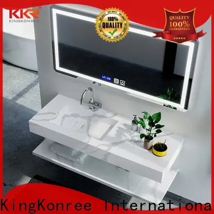 KingKonree approved washbasin cabinet design for motel 1