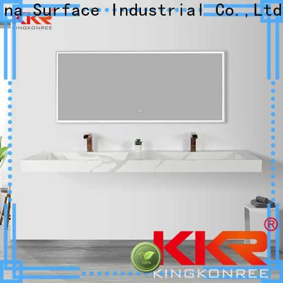 KingKonree furniture modern wall hung sink design for home 1