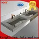 KingKonree pedestal sink wall bracket customized for hotel 1