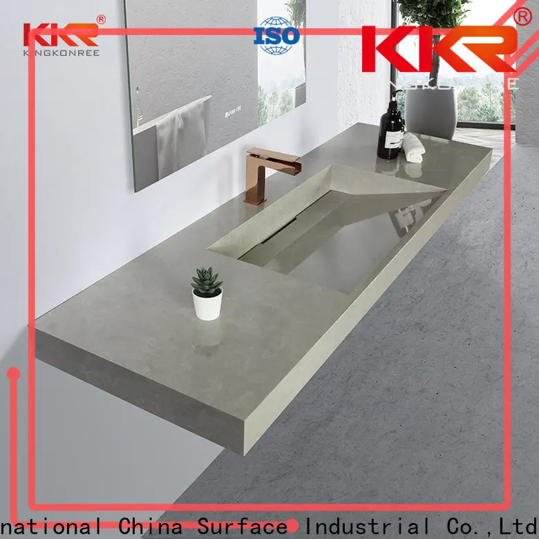 KingKonree artificial wall hung basins australia sink for home 1