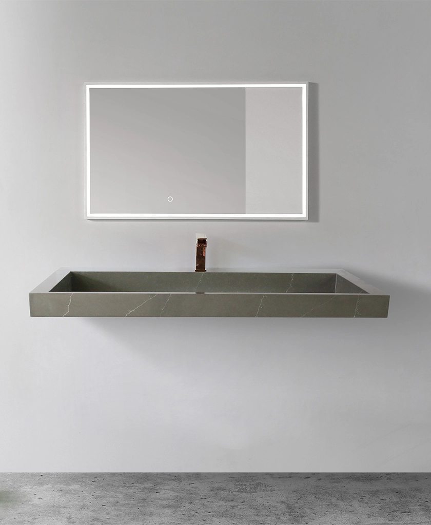 KingKonree concrete wall hung basin manufacturer for home 2