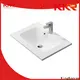 KingKonree acrylic bathroom basins and cabinets customized for bathroom 1