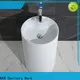 black freestanding bathroom basin factory price for motel 1