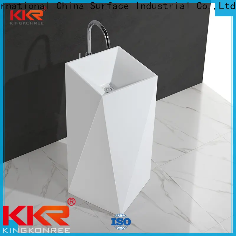KingKonree resin freestanding basin supplier for home 1