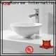 thermoforming above counter basins design for room 1